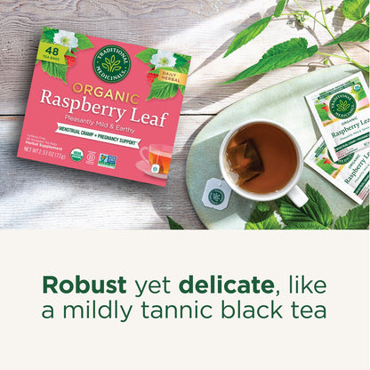 Traditional Medicinals Tea, Organic Healthy Cycle, Supports Healthy Menstrual Cycles, Includes Spearmint,16 Tea Bags - Nirvana Guru