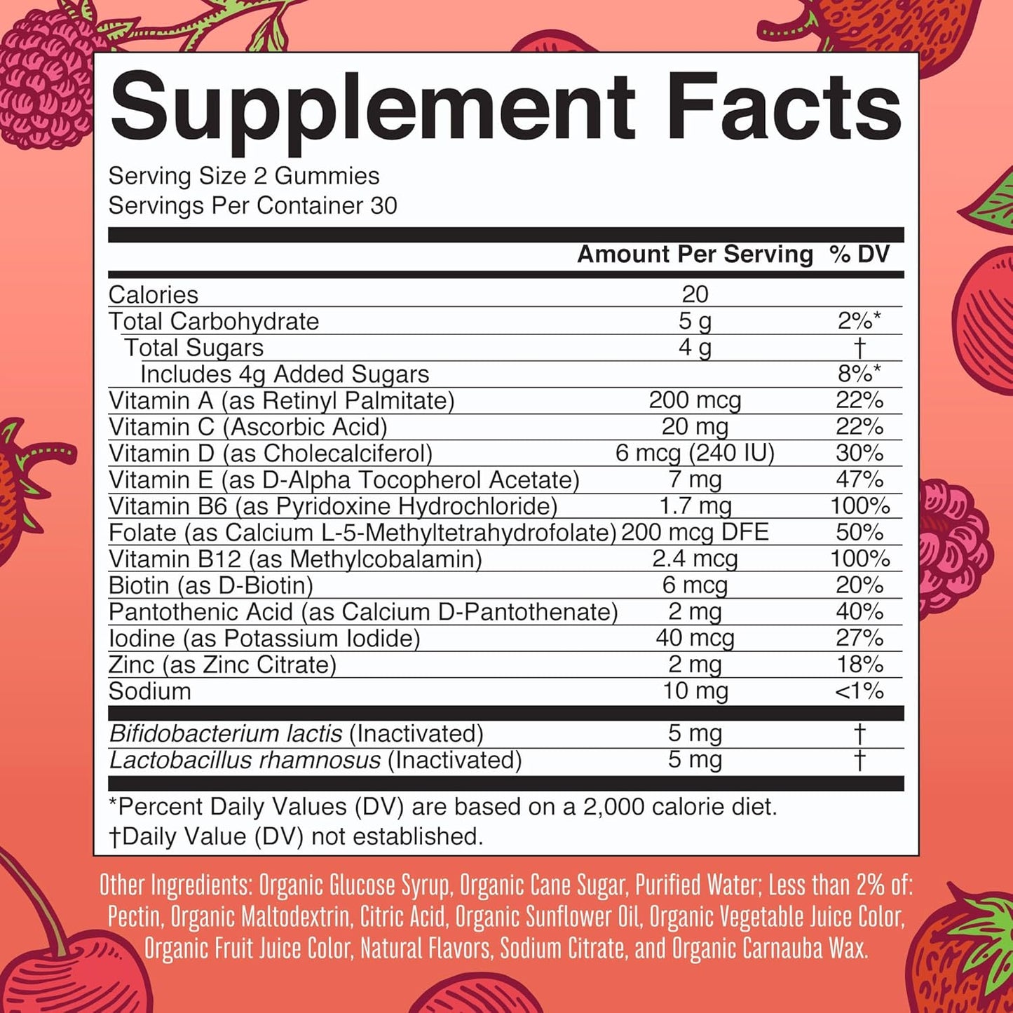 MaryRuth Organics Kids Vitamins | USDA Organic | Multivitamin Gummies + Postbiotics for Ages 4+ | Lactobacillus Rhamnosus | Vegan | Non-GMO | 60 Count - Nirvana Guru