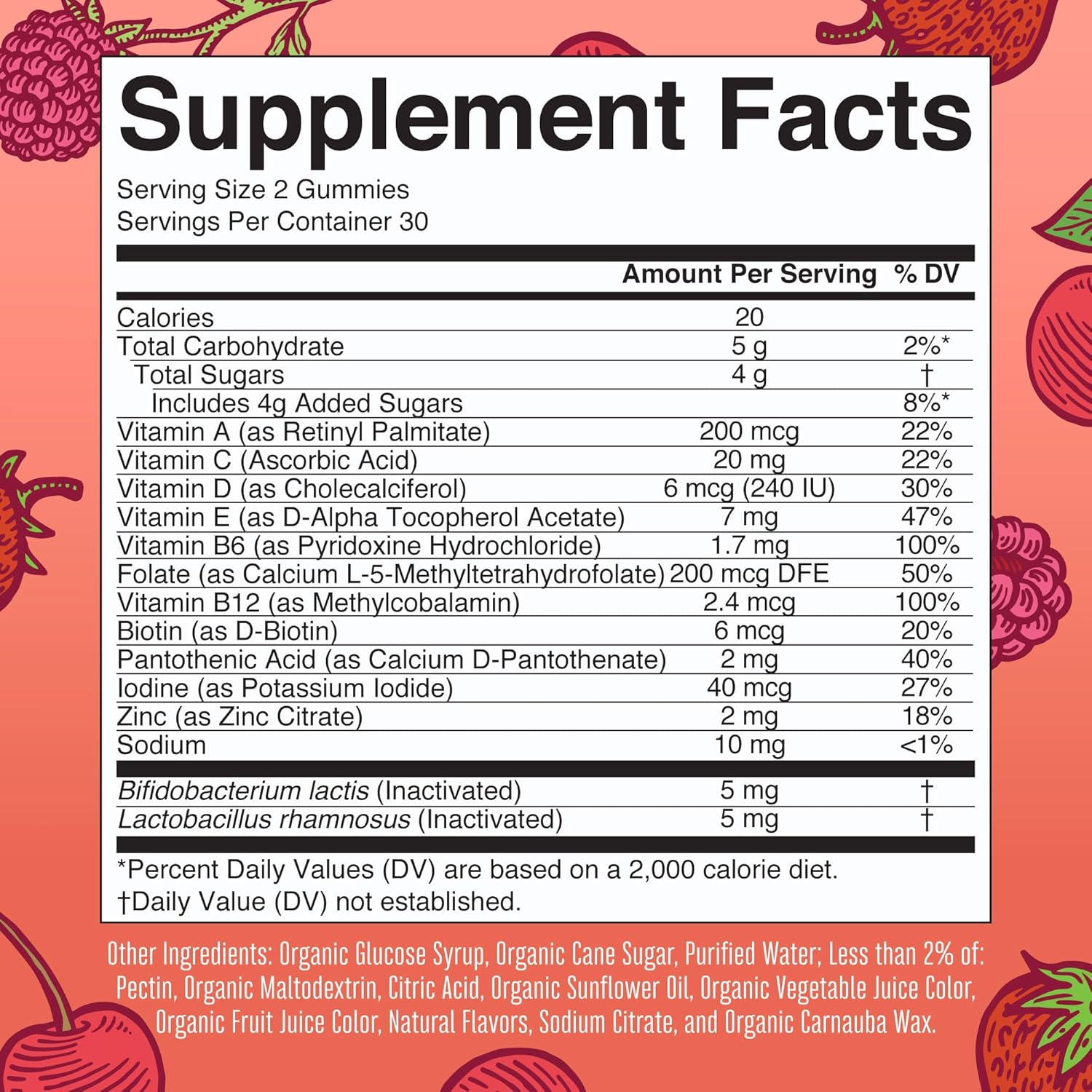MaryRuth Organics Kids Vitamins | USDA Organic | Multivitamin Gummies + Postbiotics for Ages 4+ | Lactobacillus Rhamnosus | Vegan | Non-GMO | 60 Count - Nirvana Guru