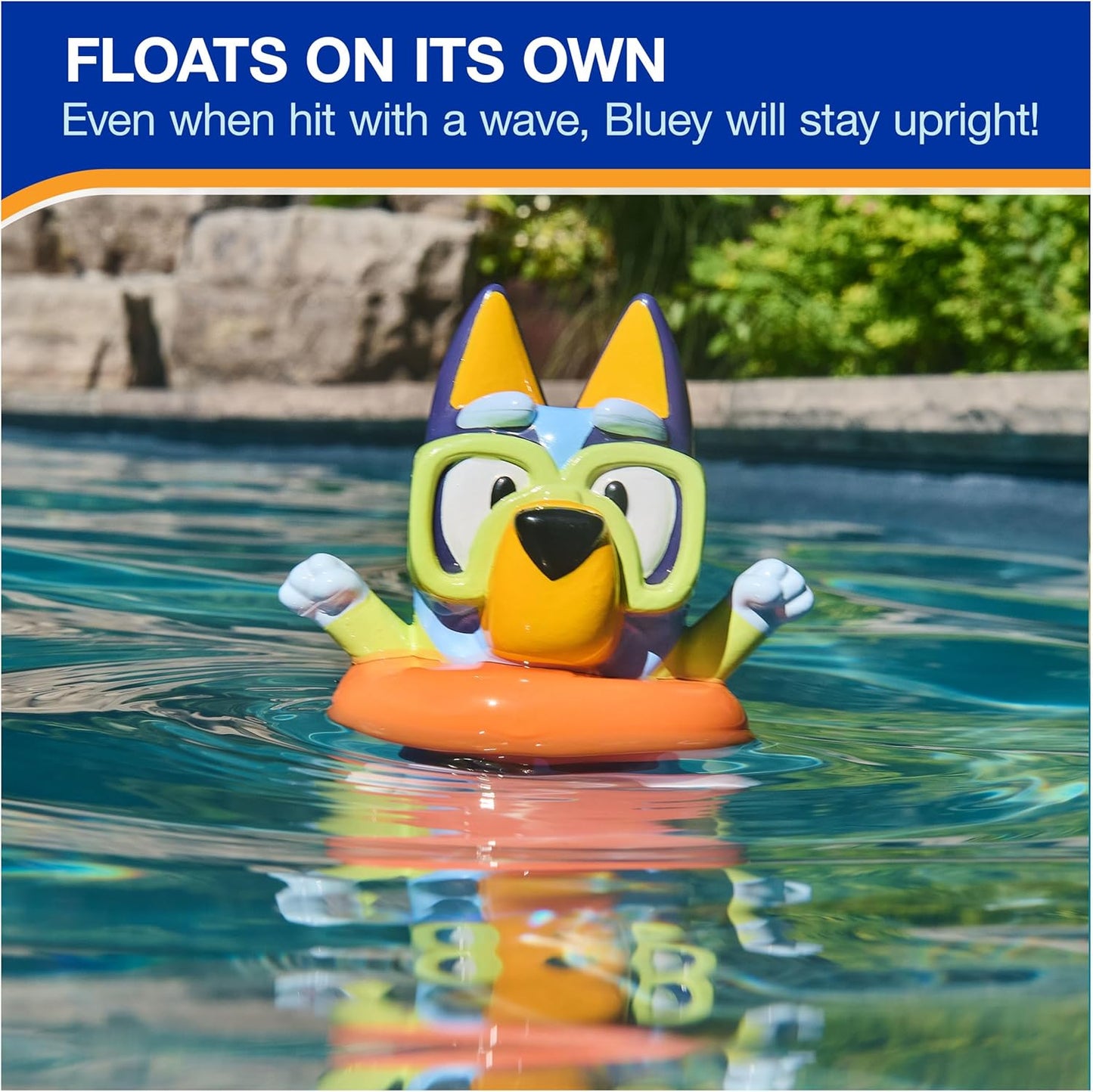 Swimways Bluey Floatin' Figures, Swimming Pool Accessories & Kids Pool Toys, Bluey Party Supplies & Water Toys for Kids Aged 3 & Up Nirvana Guru