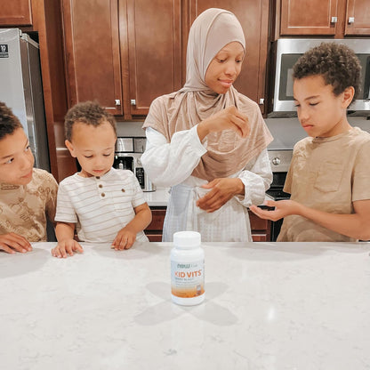 NOW Kids Supplements, Kid Vits Multivitamin, Berry Lemonade Flavor, 120 Chewable Tablets - Nirvana Guru