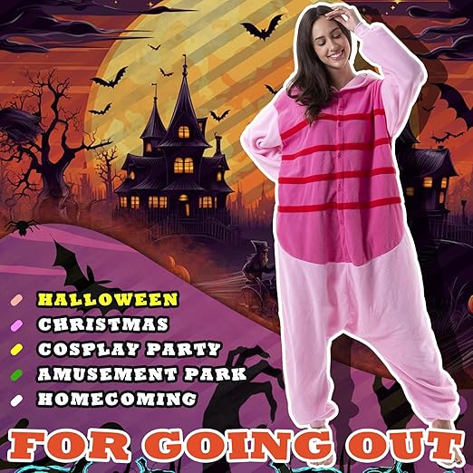 Beauty Shine Unisex Adult Onesie One Piece Pajamas Cosplay Cartoon Costume Halloween Christmas Sleepwear Jumpsuit Homewear nirvanaguru
