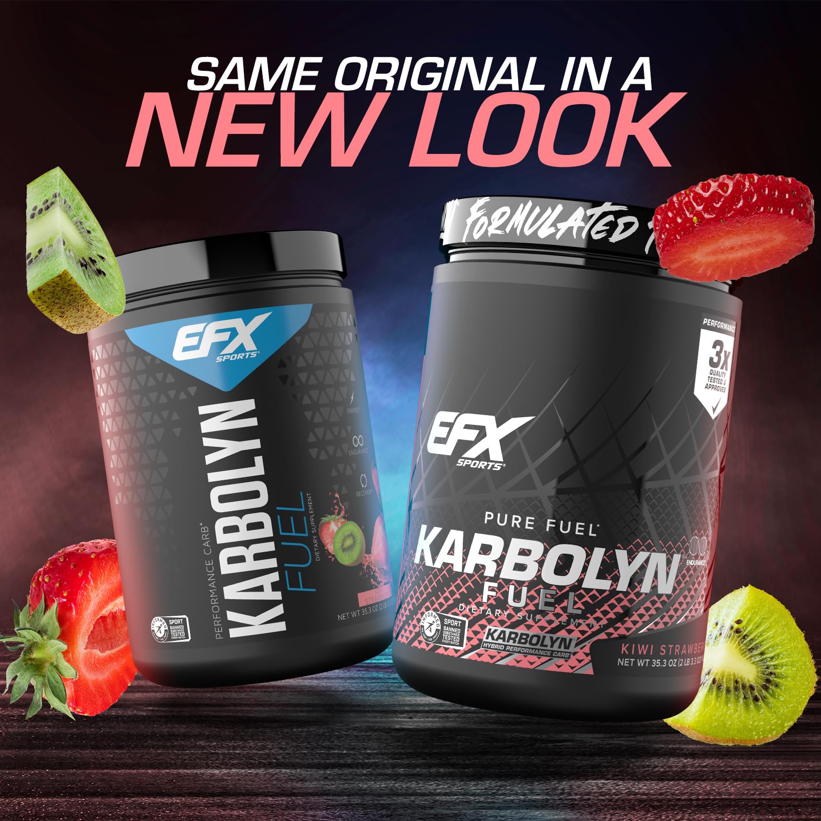 EFX Sports Karbolyn Fuel | Fast-Absorbing Carbohydrate Powder | Carb Load, Sustained Energy, Quick Recovery | Stimulant Free | 39 Servings (Neutral) Nirvana Guru