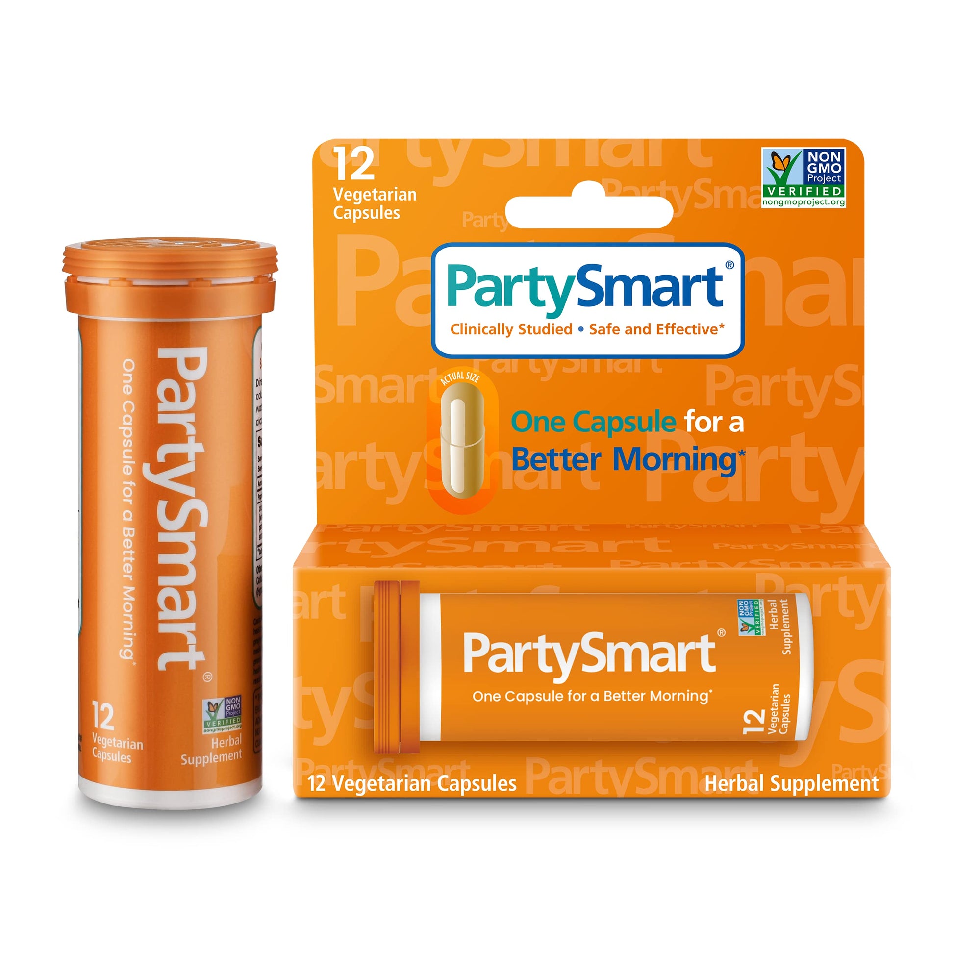 Himalaya PartySmart, One Capsule for a Better Morning, Plant-Based, Liver Support, Better Morning After Drinking, Clinically Studied, Non-GMO Project Verified, 12 Capsules - Nirvana Guru