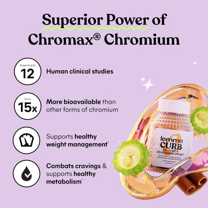 Lemme Curb Cravings, Improve Carb Metabolism, Support Weight Management w/Clinically Studied Chromium Picolinate, Bitter Melon, Ceylon Cinnamon & Greens Blend I Drug-Free (30-Day Supply) Nirvana Guru