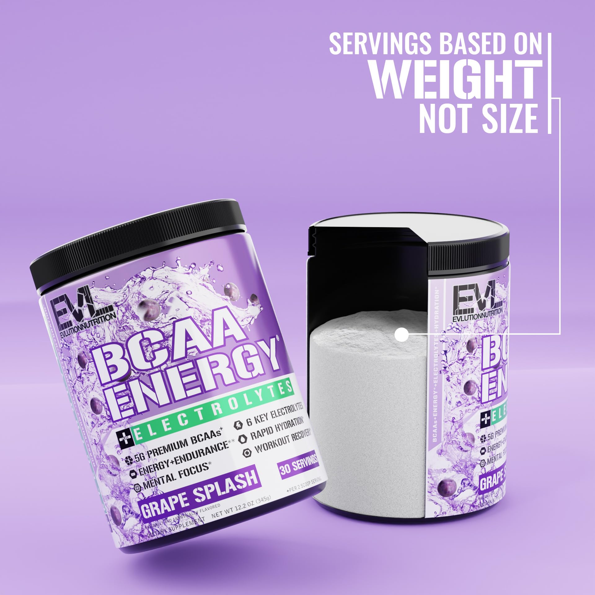 EVL BCAAs Amino Acids Powder - BCAA Energy Pre Workout Powder for Muscle Recovery Lean Growth and Endurance - Rehydrating Post Workout Recovery Drink with Natural Caffeine - Pink Lemonade Nirvana Guru