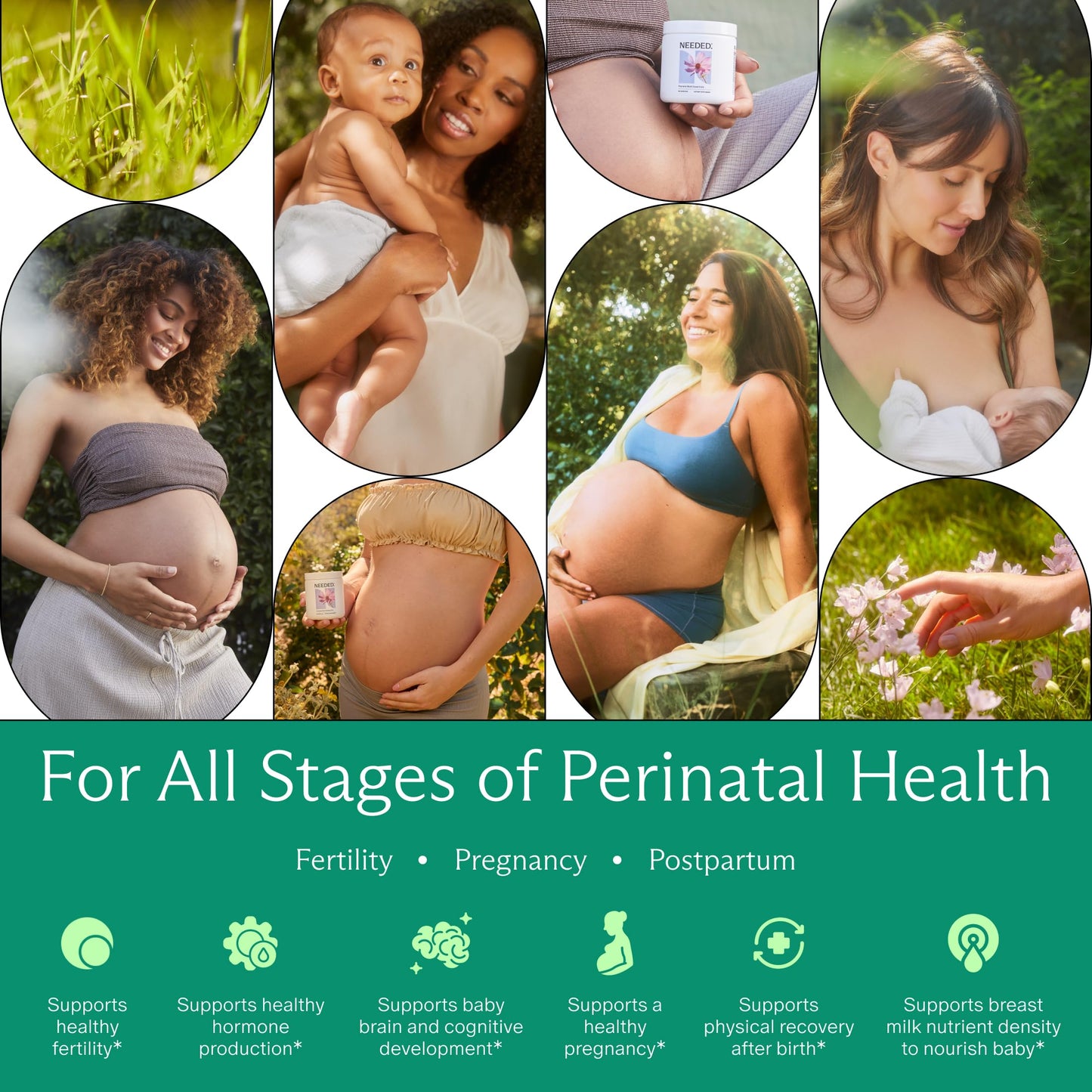 Needed. Multivitamin for Prenatal | Prenatal Multi Essentials Capsule - Pregnancy, Breastfeeding, Postpartum | Expertly-Formulated & Third-Party Tested, | 30-Day Supply Nirvana Guru