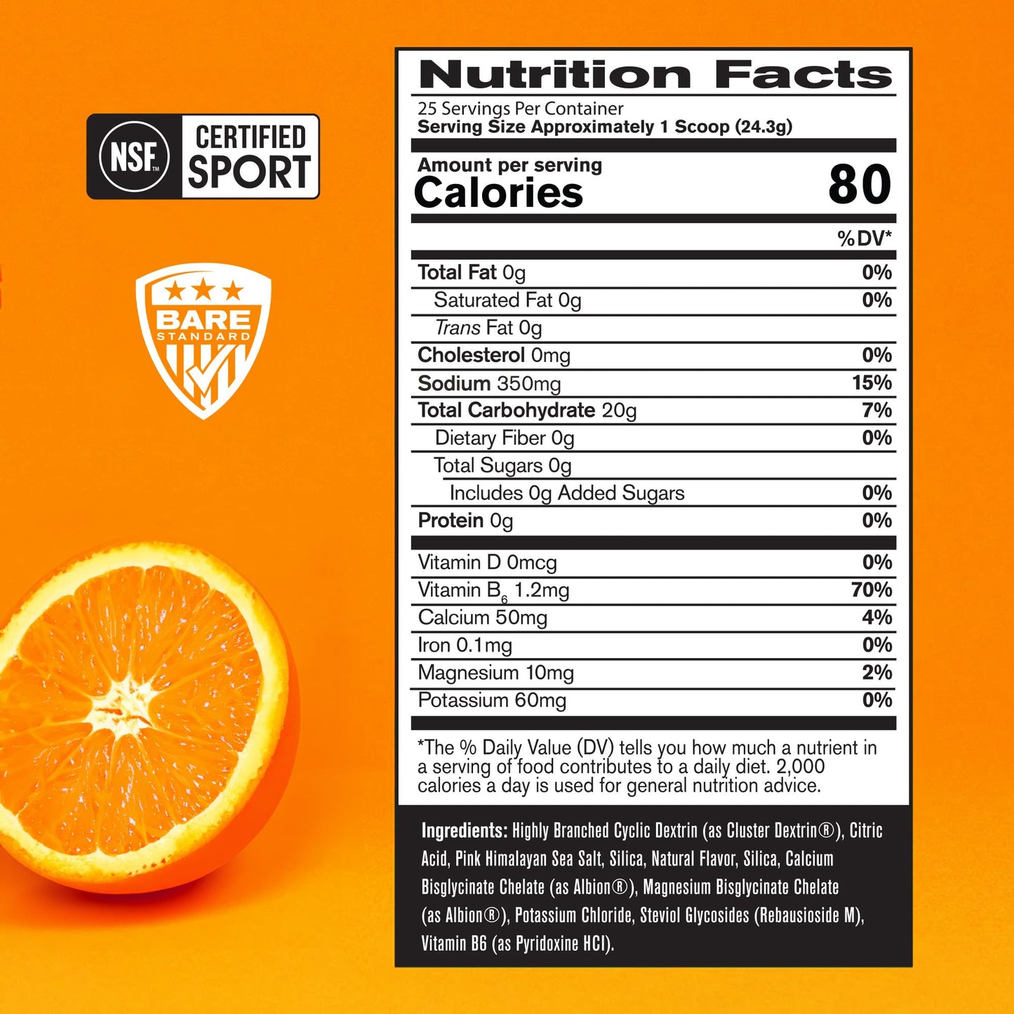 BARE PERFORMANCE NUTRITION, BPN G.1.M Go One More Sport, Endurance Training Fuel, Superior Carbohydrate & Electrolytes Powder Formula, Reduce Fatigue, Lemon Lime, 25 Servings
