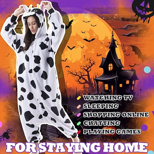 Beauty Shine Unisex Adult Onesie One Piece Pajamas Cosplay Cartoon Costume Halloween Christmas Sleepwear Jumpsuit Homewear nirvanaguru