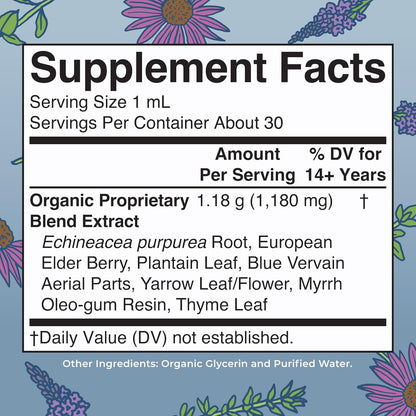 Lymphatic Support Drops by MaryRuth's | USDA Organic Lymphatic Cleanse Immune Support Supplement| Lymphatic Support with Echinacea & Elderberry | Blue Vervain | Vegan | Non-GMO | 30 Servings - Nirvana Guru