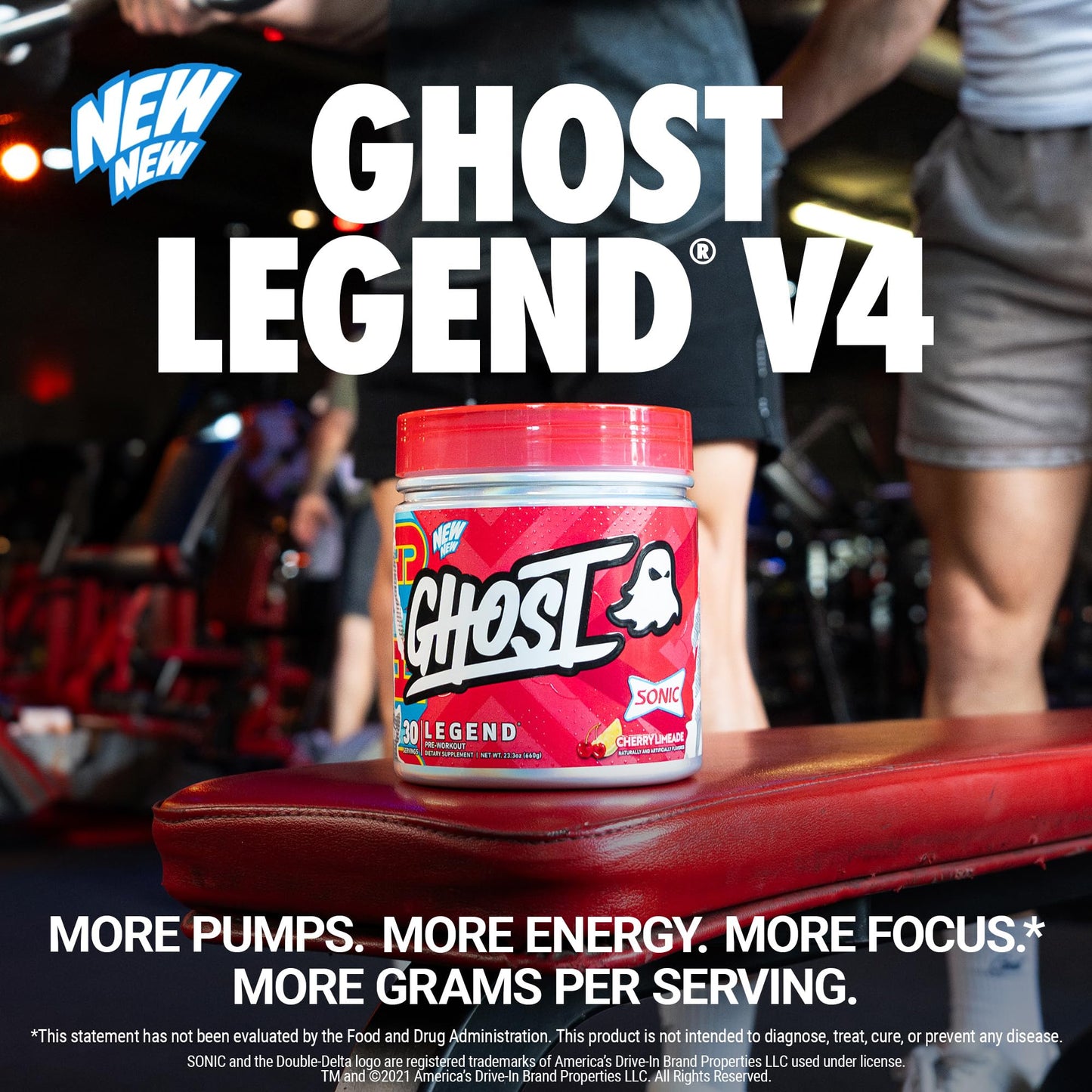 GHOST Legend Pre-Workout Powder, Blue Raspberry - 30 Servings – Pre-Workout for Men & Women with Choline, L-Citrulline, & Beta Alanine for Energy & Focus Nirvana Guru