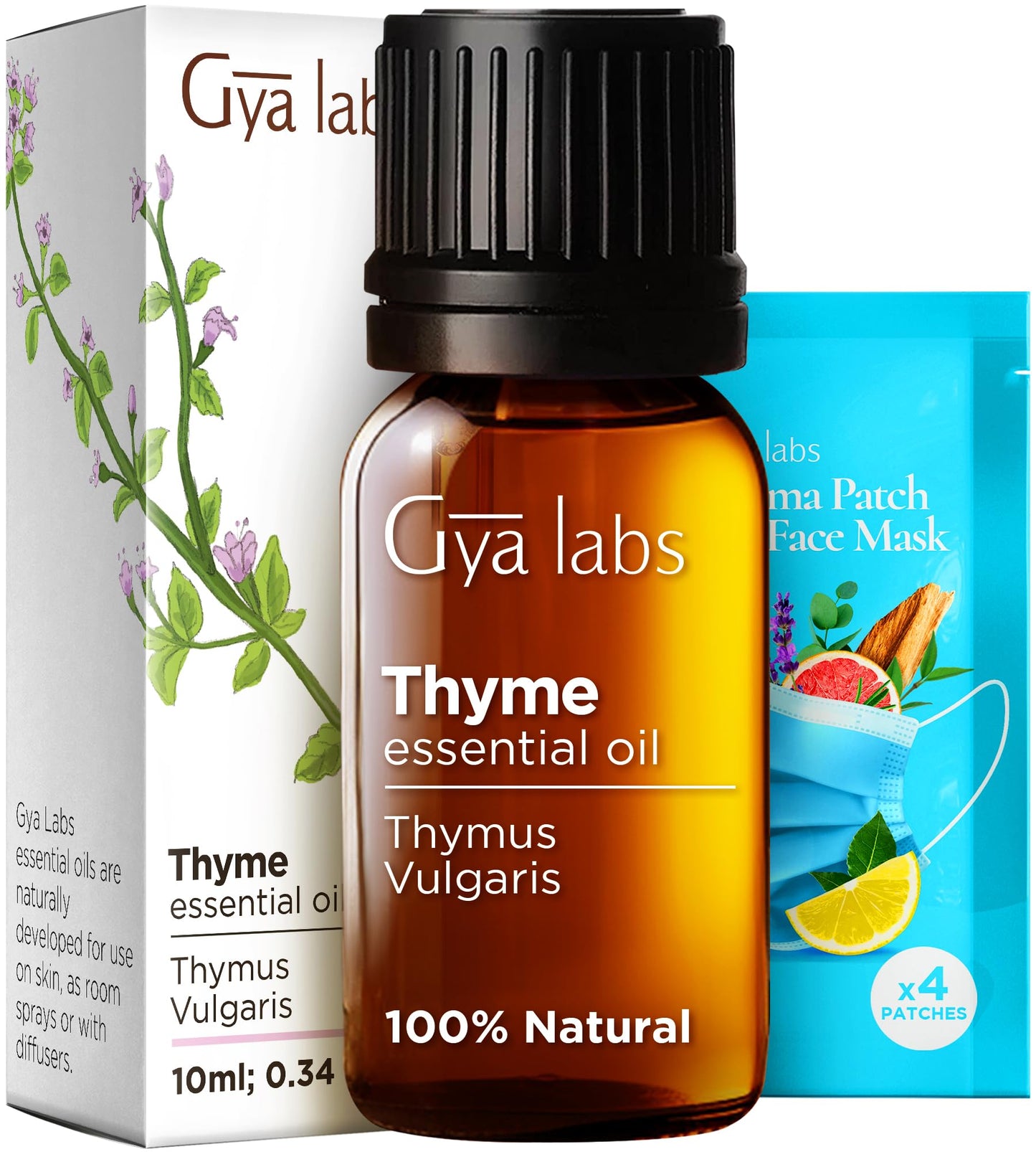 Gya Labs Frankincense Essential Oil for Face - 0.34 Fl Oz - 100% Pure Natural Frankincense Oil for Skin, Body Massages & Candle Making - Premium Grade for Wellness & Comfort - Woody & Calming Scent
