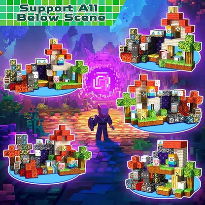 150 PCS Magnetic Blocks - Building Block for Kids Ages 4-8, Magnet Blocks Cubes Tiles Constructions Toys Girl Boy, STEM Educational Montessori Stacking Toy, Sensory Play Game Preschool Learning Gifts Nirvana Guru