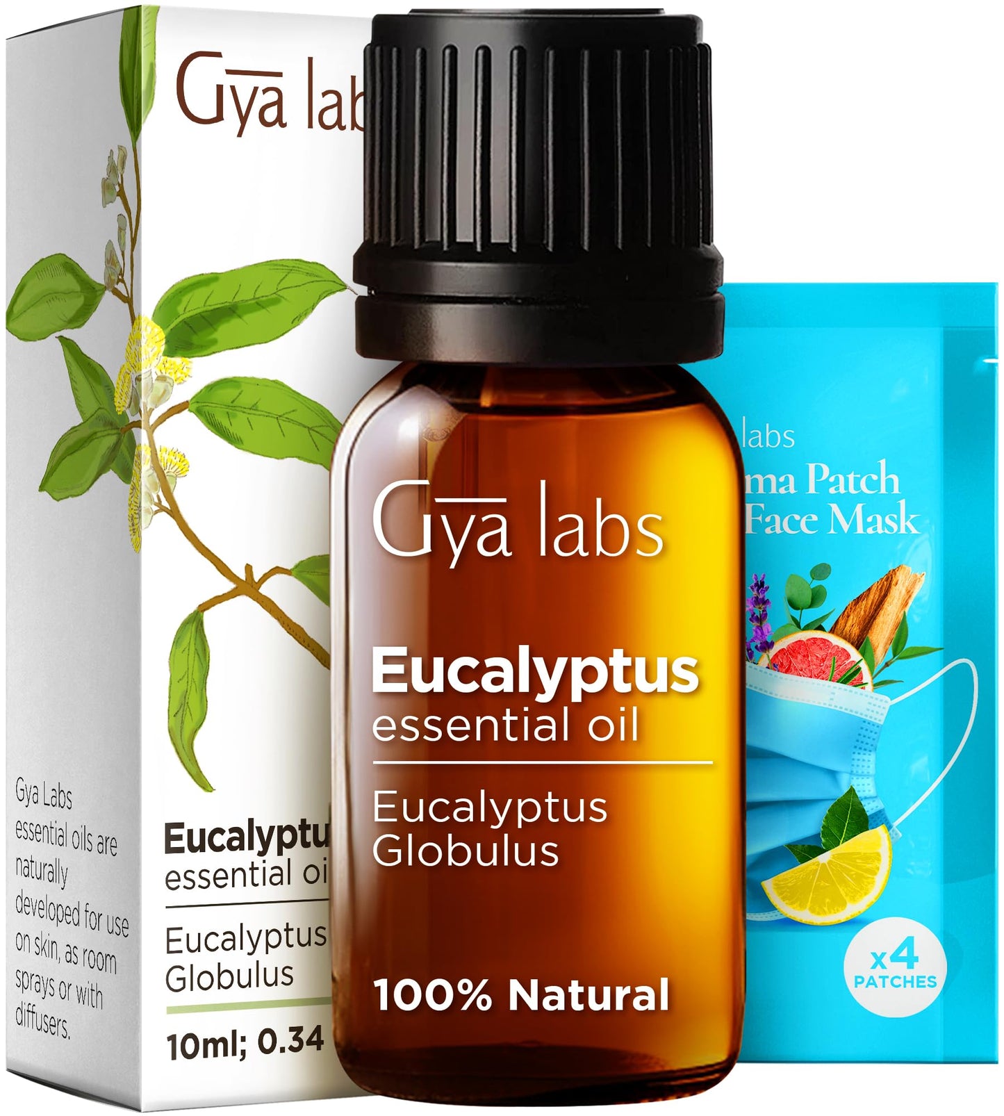 Gya Labs Frankincense Essential Oil for Face - 0.34 Fl Oz - 100% Pure Natural Frankincense Oil for Skin, Body Massages & Candle Making - Premium Grade for Wellness & Comfort - Woody & Calming Scent