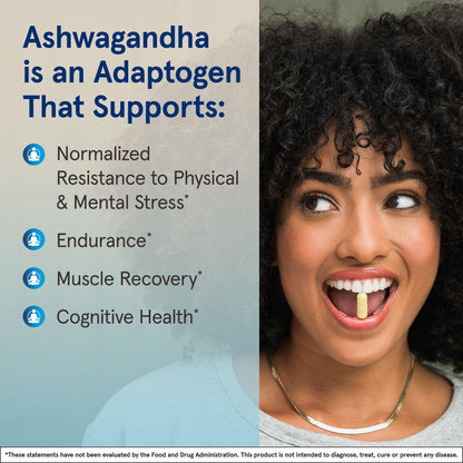 Jarrow Formulas® Ashwagandha Capsules, 300 mg Supplement Supports Normalized Resistance to Mental and Physical Stress, 120 Veggie Capsules, 60 Day Supply - Nirvana Guru