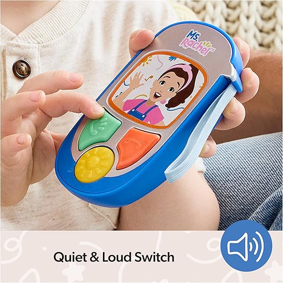 Ms. Rachel Official Electronic Talk with Me Learning Phone with Conversational Phrases, Educational Toys & Toddler Toys for Girls & Boys Ages 1-3+ nirvanaguru