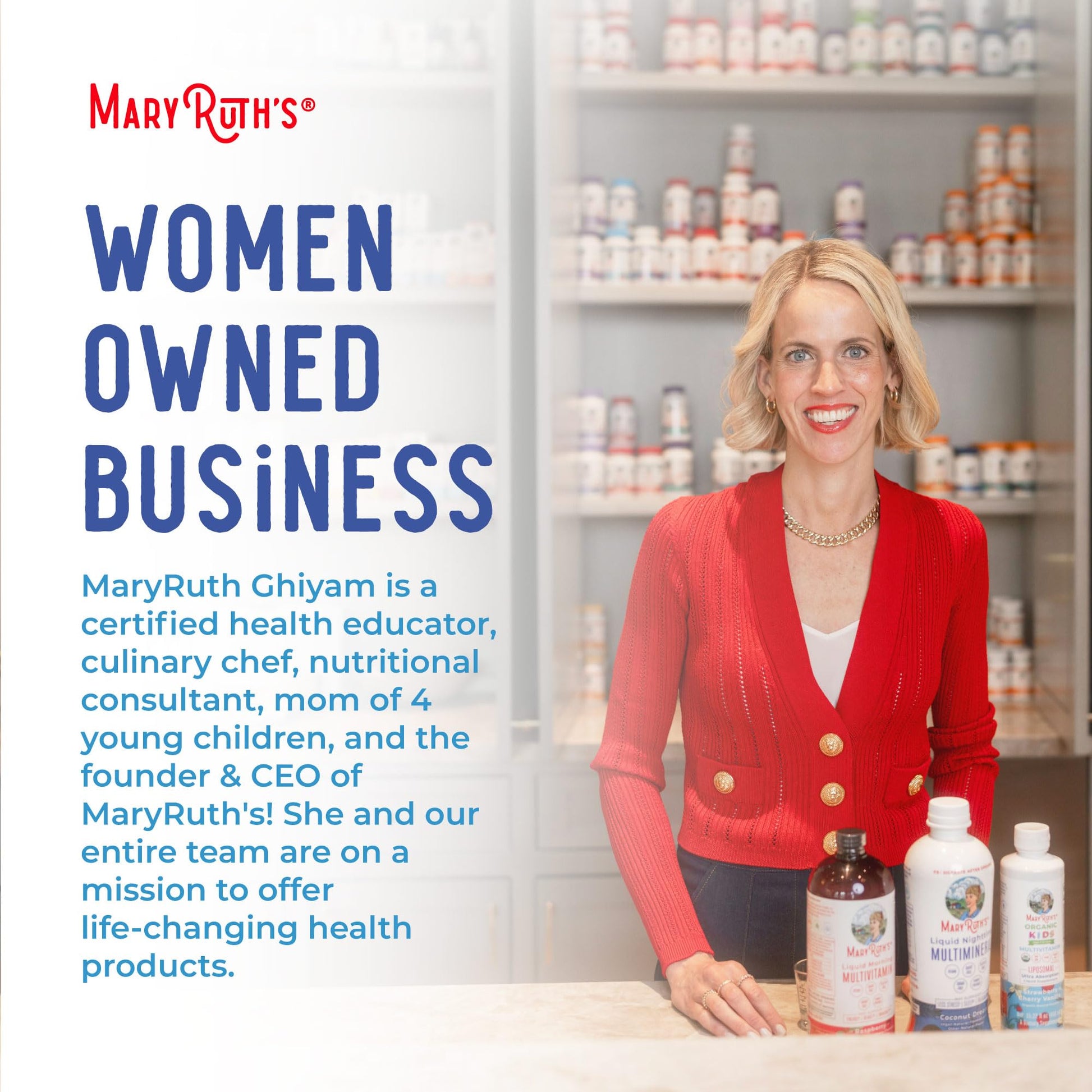 MaryRuth's Liquid Nighttime Multimineral | NO Melatonin | Bedtime Routine | Magnesium Citrate | Calcium | Zinc | Vitamin D3| Available in 4 Flavors | Vegan | Sugar Free | Gluten Free | 32 Oz - Nirvana Guru