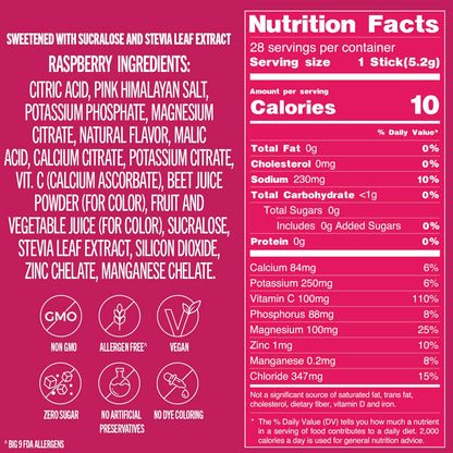 TREVI™ Sugar Free Electrolytes - Drink Mix Hydration Powder Packets - 28 Count - Variety Pack 1