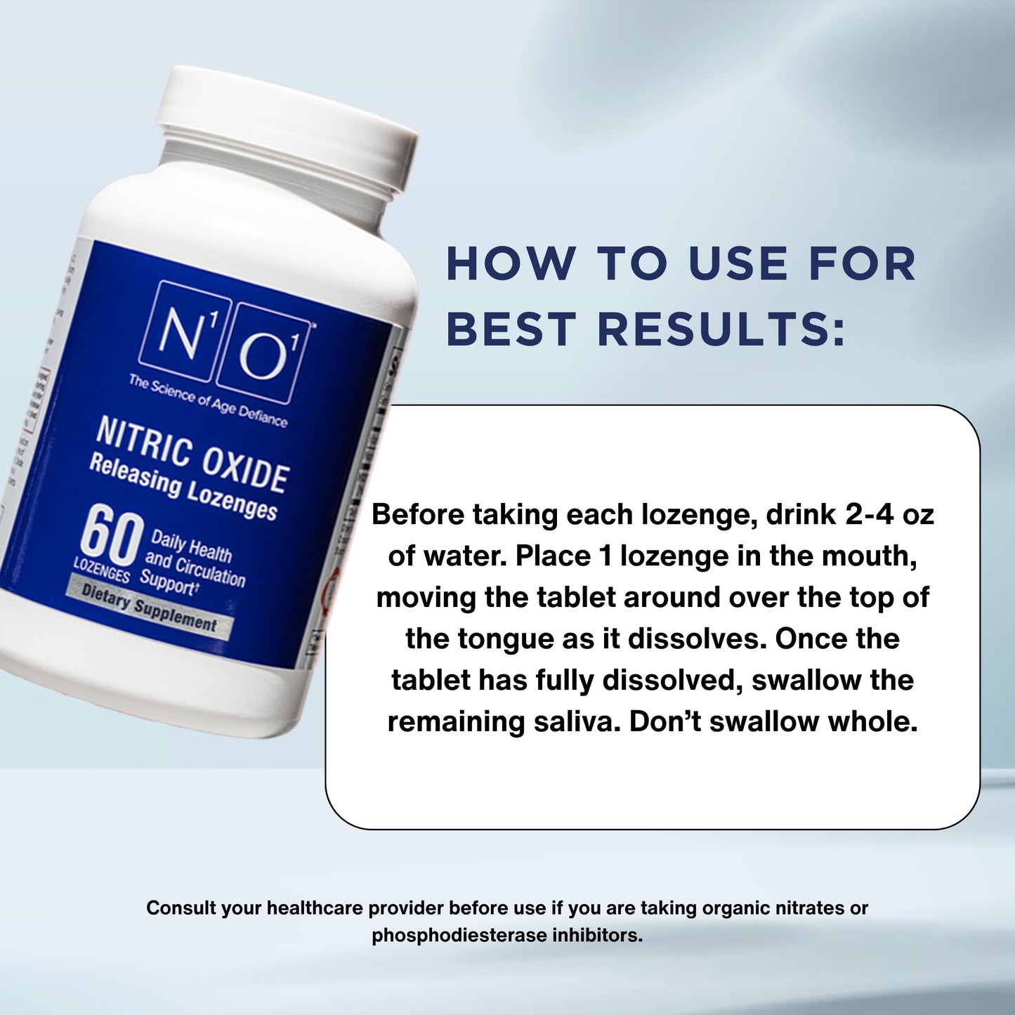 Nitric Oxide Lozenges - 60 Count - Nitric Oxide Supplement for Heart Health, Circulation, Energy, Blood Flow, Oxygenation, Healthy Blood Pressure, Cardiovascular Support for Men & Women Nirvana Guru