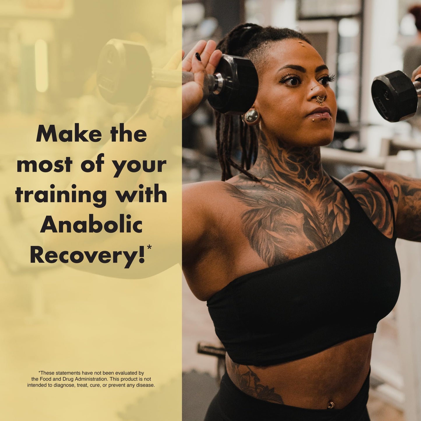 Anabolic Warfare Anabolic Recovery Essential Amino Acid Blend - Post-Workout Recovery & Premium Hydration to Build Muscle (Tropical Tornado, 30 Servings) Nirvana Guru