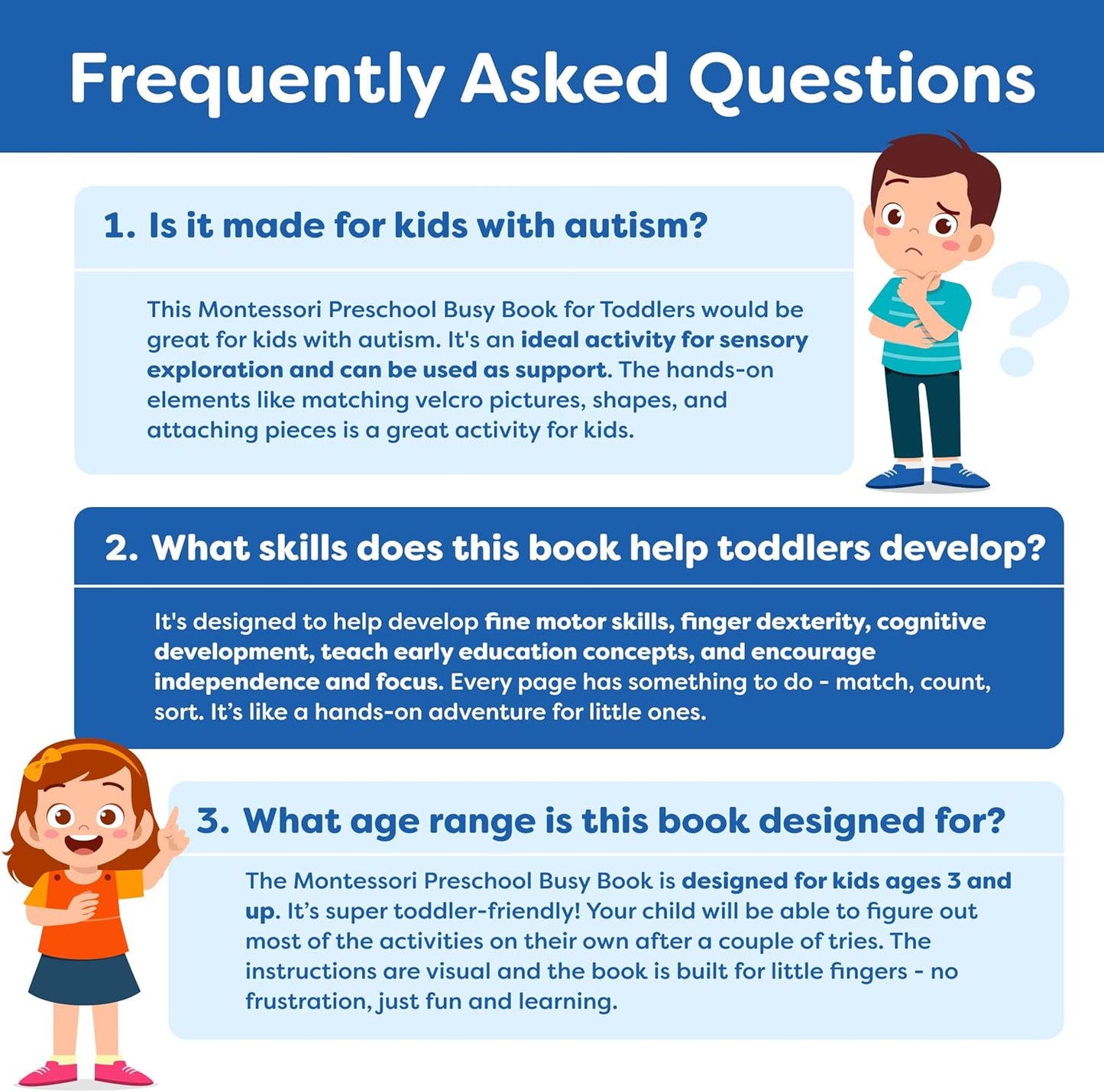 Montessori Preschool Busy Book for Toddlers Ages 3 and Up - Preassembled - Preschool Learning Activities Homeschool Montessori Toys - Gifts for 3 Year Old Boys - 4 Year Old Girl Birthday Gifts Nirvana Guru