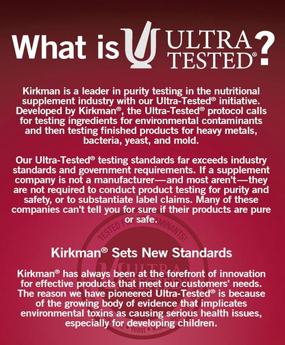 Kirkman - Biofilm Defense Disruptor and Buster - W/Lipase and Glucoamylase - Enzymes for Digestion for Men and Women - Protects Immune System - 60 Supplement Capsules - Nirvana Guru