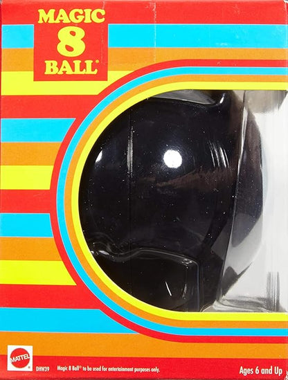 Mattel Games Magic 8 Ball Kids Toy, Retro-Themed Novelty Fortune Teller, Ask a Question & Turn Over for Answer (Amazon Exclusive) nirvanaguru