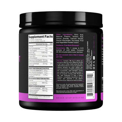 Kaged Sport Pre Workout Powder for Men & Women, Mango Lime, Sport Certified, 188mg Caffeine, Nitric Oxide Supplement, Beta Alanine for Energy, Weightlifting, Cardio Endurance & Strength, 20 Servings Nirvana Guru