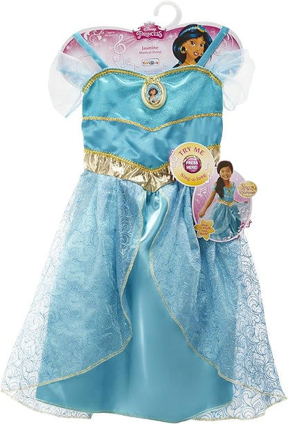 Disney Princess Jasmine Musical Dress – Sing & Shimmer Costume with “A Whole New World” Song, Size 4–6X – Amazon Exclusive nirvanaguru