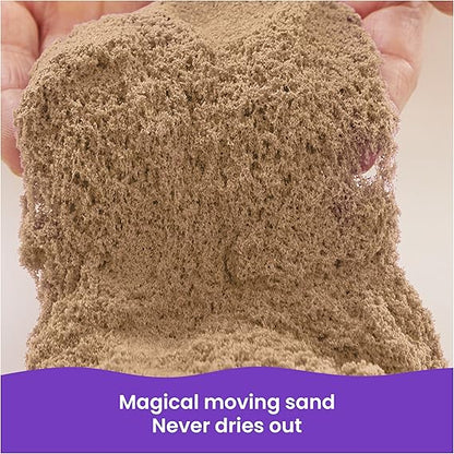 Kinetic Sand, 3.25lbs Beach Play Sand, Moldable Sensory Toys for Kids, Resealable Bag (Packaging May Vary), for Ages 3 and up nirvanaguru
