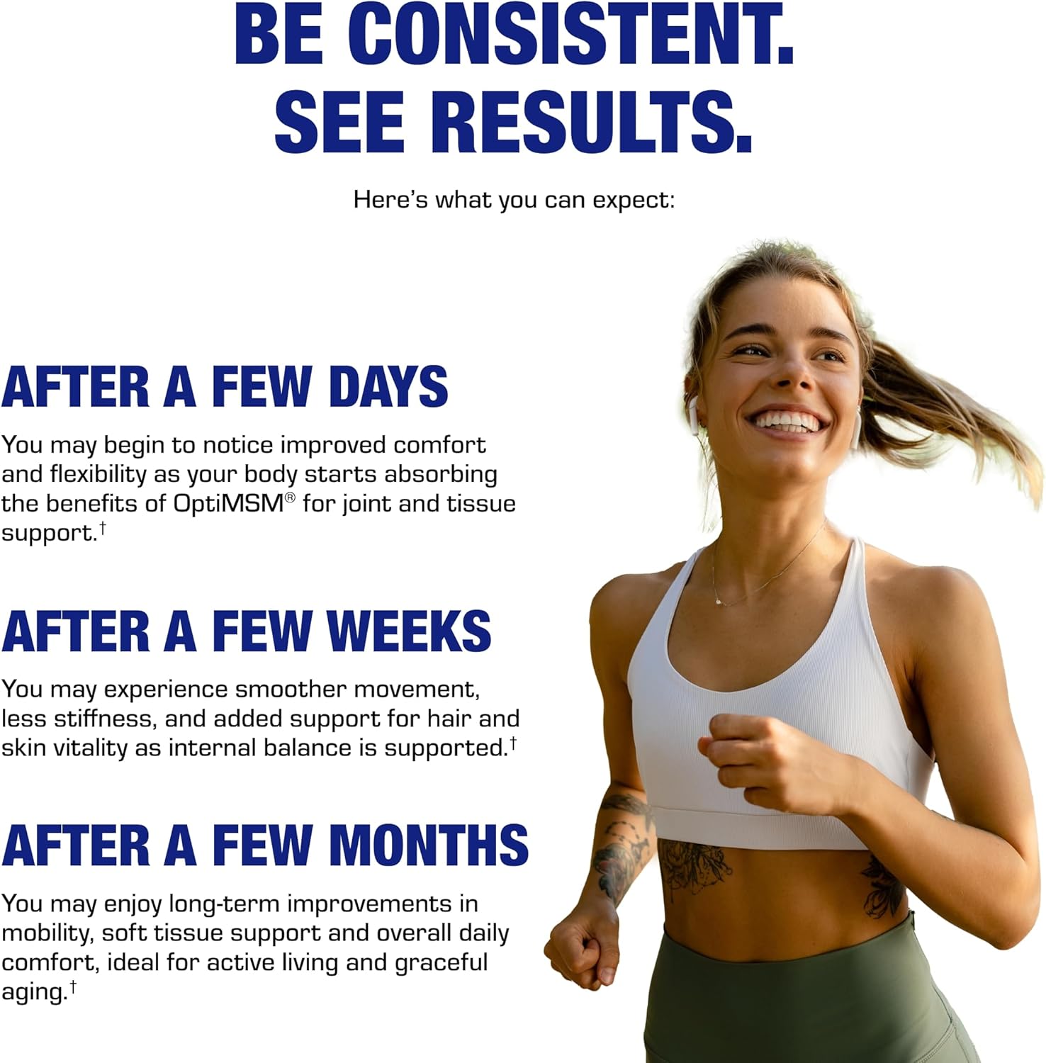 Methylsulfonylmethane MSM Supplement 1000mg - High Strength Soft Tissue & Joint Support Supplement with MSM from OptiMSM - Vegetarian Non-GMO & Made in the USA in cGMP Facilities - 60 Servings Nirvana Guru