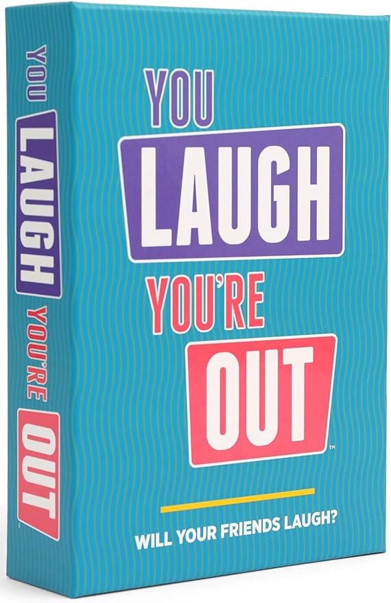 You Laugh You're Out A Party Game with Hilarious Charades Family Card Games for Adults & Kids, 125 Prompt Cards Fun Card Games for Family Game Nights, Gatherings, & Parties Ages 14+ nirvanaguru
