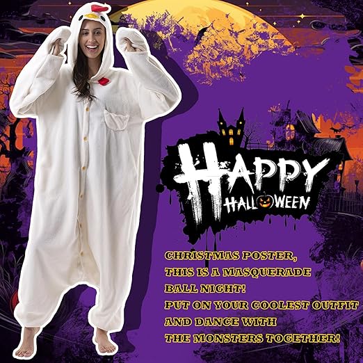 Beauty Shine Unisex Adult Onesie One Piece Pajamas Cosplay Cartoon Costume Halloween Christmas Sleepwear Jumpsuit Homewear nirvanaguru