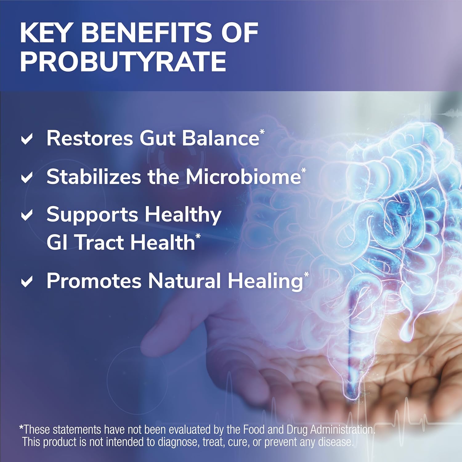 Tesseract Medical Research ProButyrate Gut Health Supplement, Butyric Acid Complex, Gastrointestinal Support Supplement, Helps Restore Balance to Stabilize Gut Microbiome, 600mg, 120 Capsules Nirvana Guru