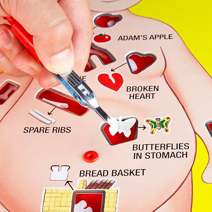 Operation Electronic Board Game, Family Games for Kids Ages 6+, Kids Board Games for 1+ Players, Funny Games for Kids, Kids Gifts (Amazon Exclusive) nirvanaguru