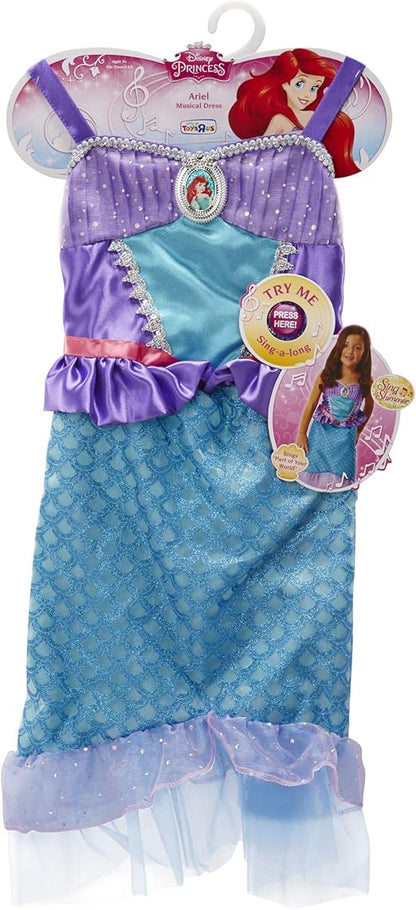 Disney Princess Ariel Sing & Shimmer Musical Dress – Sparkling Costume with Built-In Music, Ages 3–6, Size 4–6X – Amazon Exclusive nirvanaguru