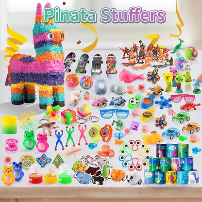 300 PCS Party Favor for Kids Goodie Bags Stuffers, Prize Box Toys for Kids Classroom Bulk, Small Fidget Toys Pinata Fillers, Treasure Chest for Students Rewards, Carnival Prizes, Birthday Gifts nirvanaguru