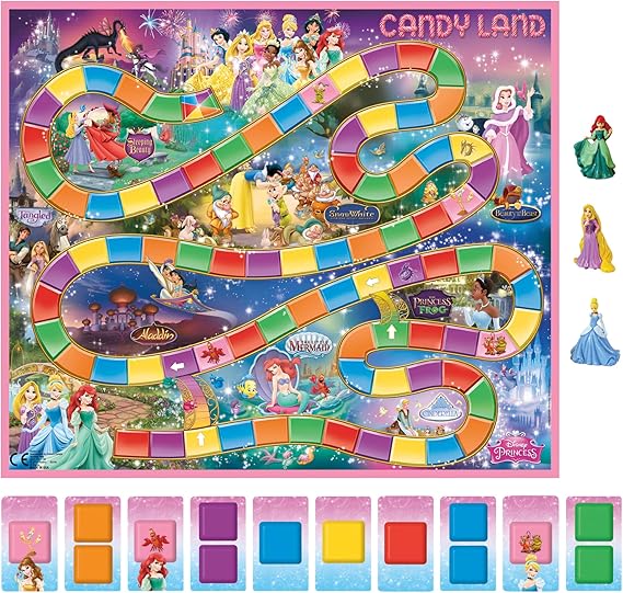 Hasbro Gaming Candy Land Disney Princess Edition Board Game, Preschool Games for 2 to 3 Players, Family Games for Kids Ages 3 and Up (Amazon Exclusive) nirvanaguru