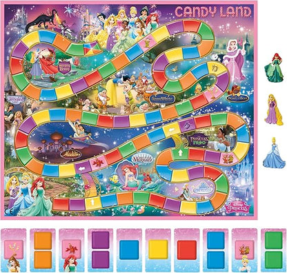 Hasbro Gaming Candy Land Disney Princess Edition Board Game, Preschool Games for 2 to 3 Players, Family Games for Kids Ages 3 and Up (Amazon Exclusive) nirvanaguru