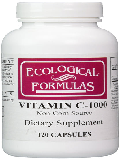 Cardiovascular Research Vitamin C-1000 capsules, 120 Count - Nirvana Guru