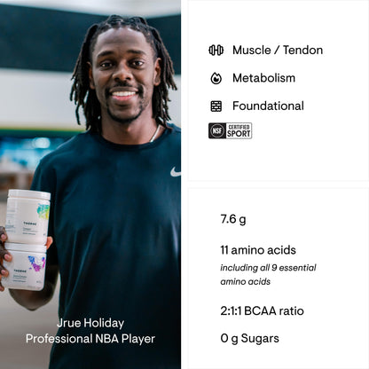THORNE - Amino Complex - Clinically-Validated EAA and BCAA Powder for Pre or Post-Workout - Promotes Lean Muscle Mass & Energy Production* - NSF Certified for Sport - 30 Servings - 8.1 Oz - Lemon - Nirvana Guru