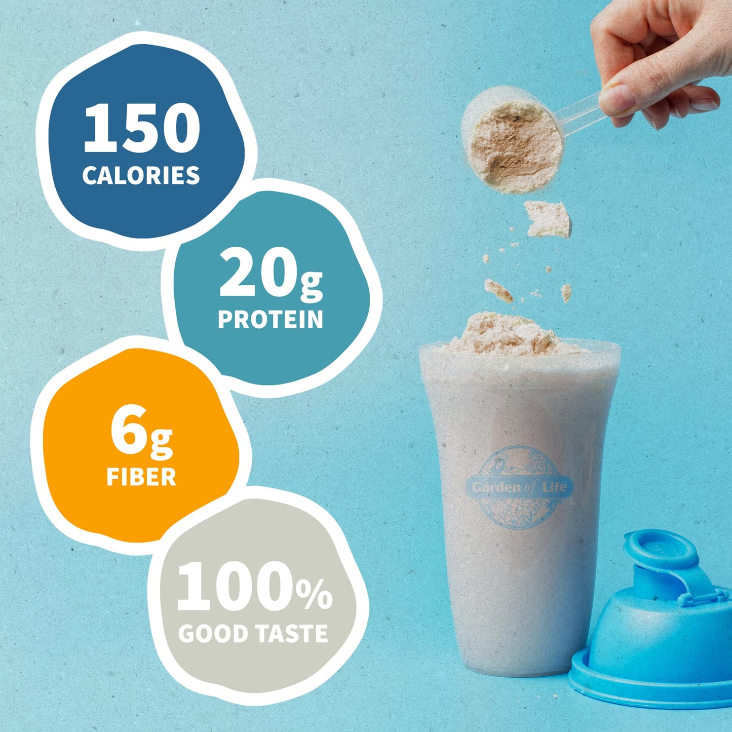 Garden of Life Meal Replacement Shakes, Vegan Raw Organic Protein Powder, Chocolate Protein Powder with Plant Based Pea Protein, Sprouts, Greens, Probiotics, Dairy Free 28 Servings - Nirvana Guru