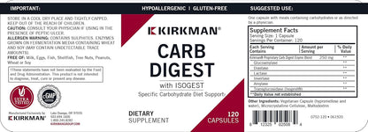 Kirkman - Carb Digest with Isoges - Nirvana Guru