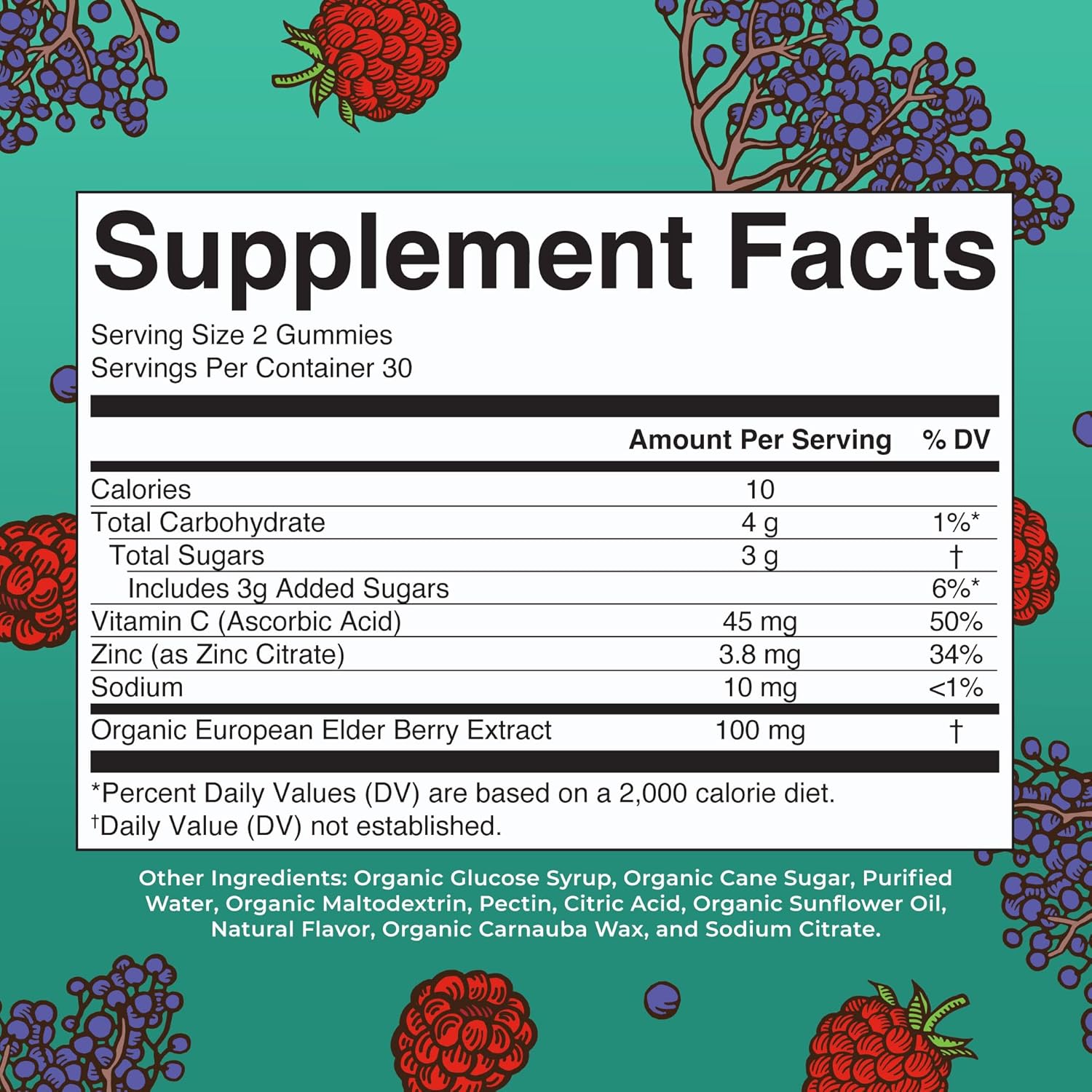 MaryRuth Organics Kids Immune Support Gummies | USDA Organic | Vitamin C, Zinc, and Elderberry Gummies for Kids| Immune Support for Ages 4+ | Vegan | Non-GMO | Gluten Free | 60 Count - Nirvana Guru
