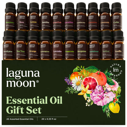 Lagunamoon Lavender Essential Oil - Pure Essential Oils for Diffusers, Humidifiers, Aromatherapy, Cars, Yoga, Home Essentials - Relaxing Fragrance Scents for Fresheners and Candle Making (150ml)