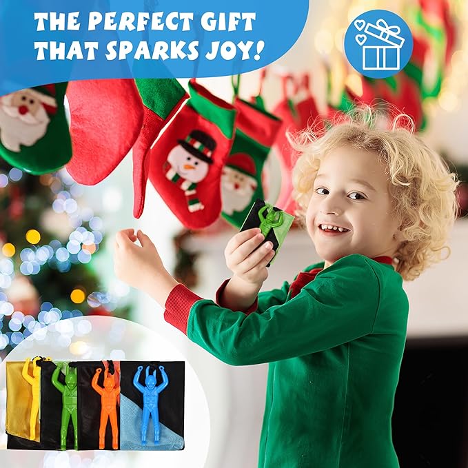 Parachute Toy for Kids, Outdoor Toys Flying Parachute Men, Inside & Outside Toys for or 3 4 5 6 7 8 9 10 11 12 Year Old, Thanksgiving Day for Boy Girl 4-8 Year Old, Unique Boys Party Favors nirvanaguru