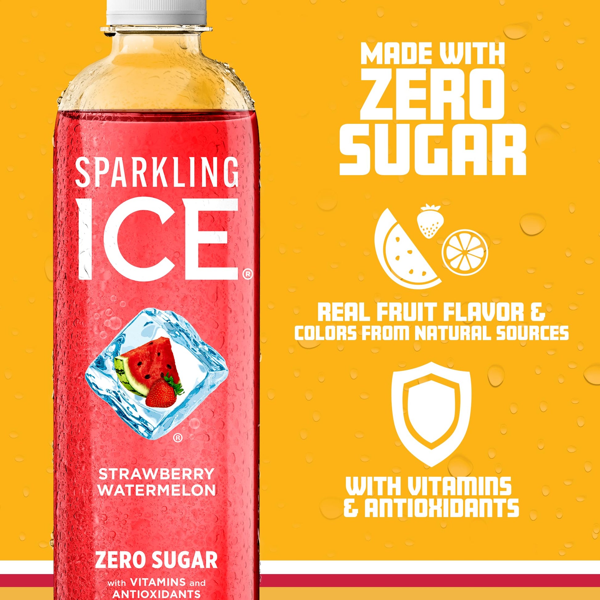 Sparkling Ice, Black Raspberry Sparkling Water, Zero Sugar Flavored Water, with Vitamins and Antioxidants, Low Calorie Beverage, 17 fl oz Bottles (Pack of 12) - Nirvana Guru