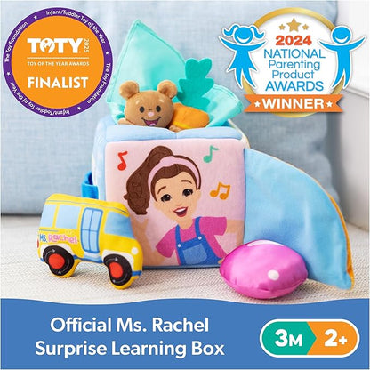 Ms. Rachel Official Surprise Learning Box, Educational Toys with Stuffed Animals, Sensory Toys & Activities for Babies, Toddler Toys for Girls & Boys Ages 0-2+ nirvanaguru
