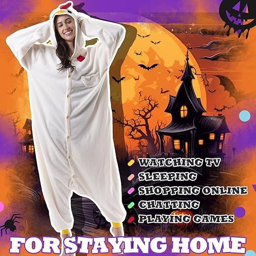 Beauty Shine Unisex Adult Onesie One Piece Pajamas Cosplay Cartoon Costume Halloween Christmas Sleepwear Jumpsuit Homewear nirvanaguru