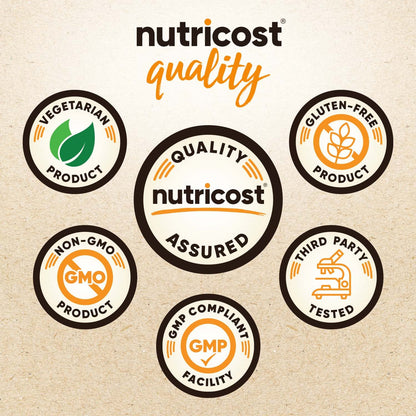 Nutricost Organic Pea Protein Isolate Powder (5LBS) - Unflavored, Certified USDA Organic, Protein from Plants, Vegetarian Friendly, Gluten Free, Non-GMO - Nirvana Guru